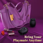 APP-Controlled Rose Vibrator with 9 Suction & Vibration Modes for Clitoral Pleasure