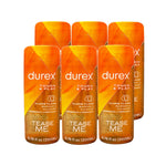 Sensual Massage & Play 2 In 1, Massage Gel And Personal Lubricant, Intimate Seductive Lube With Ylang Ylang Extract, Water-Based, 6.76 Oz. (Pack Of 6)