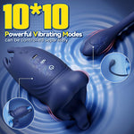 Male Masturbator with Detachable Butt Plug, Vibrating Adult Sex Toy