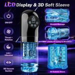 Male Masturbator with AI App Control, Vibration, Suction & Thrust Modes