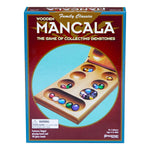 Mancala - Real Wood Folding Set, With Multicolor Stones By , 2 Players