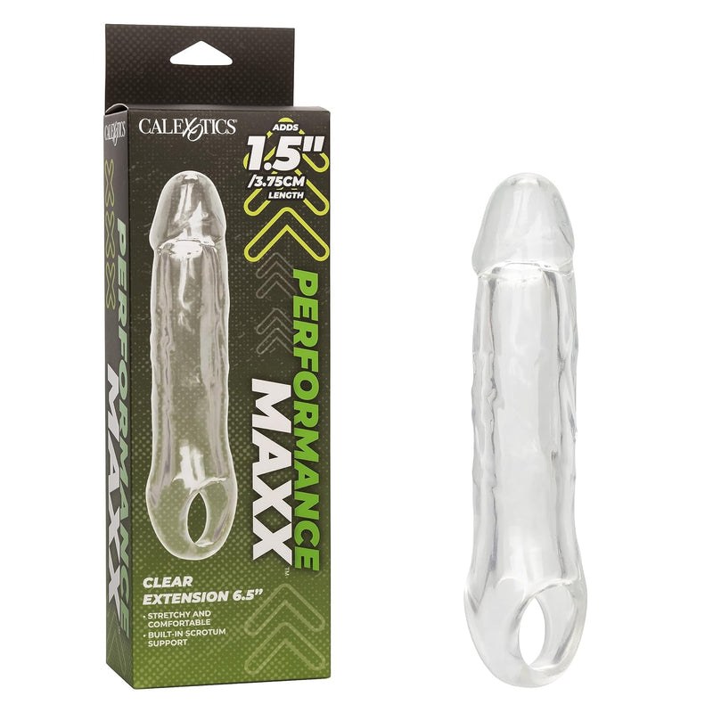 Performance Maxx Clear Extension 6.5" Penis Sleeve - Se-1632-15-3
