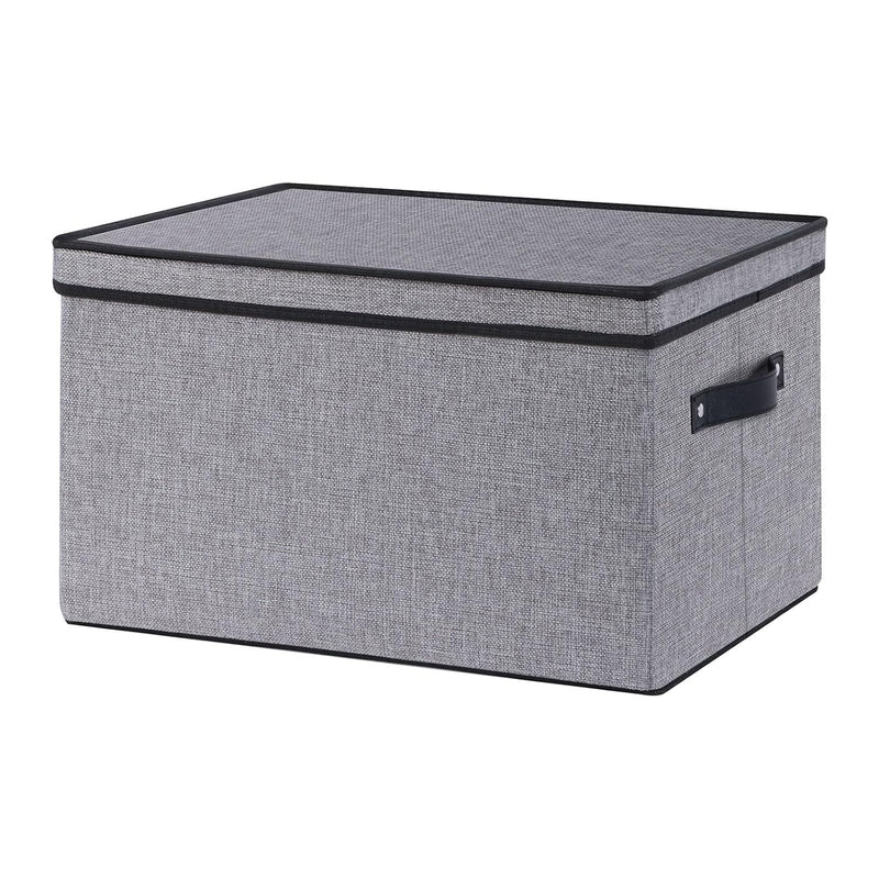Fabric Storage Boxes,Storage Baskets For Shelves With Lids, Fabric Storage Bins