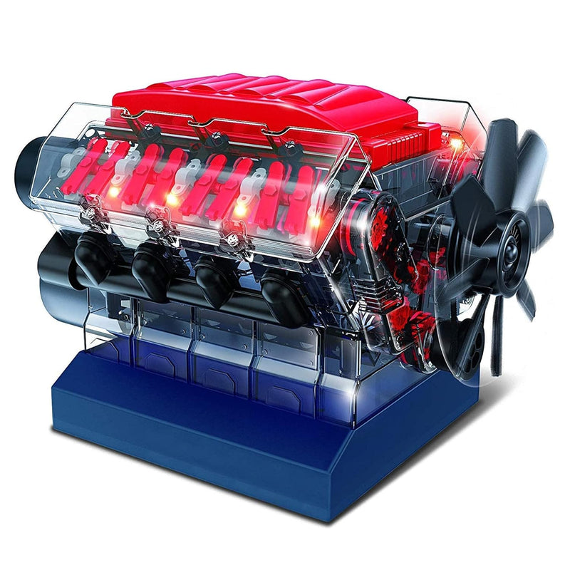 V8 Combustion Engine Model Kit That Runs Build Your Own Stem Mini V8 Model