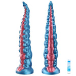 Monster Dildo Anal Plug, 10 Inch Silicone Tentacle Dildo With Suction Cup, Soft Thick Long Sex Novelties For G-Spot & Prostate Massager, Fantasy Dildos Sex Toy For Women (Medium-8 In)