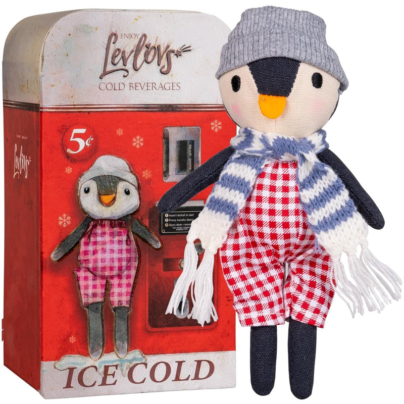 Christmas Penguin Mouse In A Matchbox Danish Design Toy Baby Registry Gift Pen