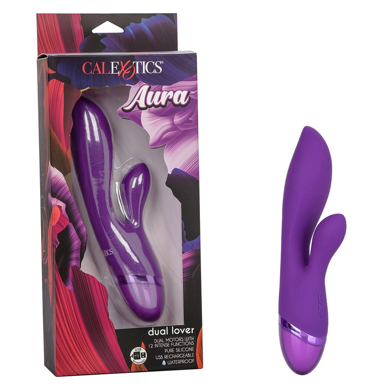 Novelties Aura Dual Lover, Brown, 1 Count (14044Purple_)