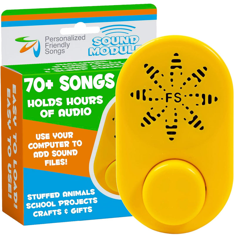 Sound Module The 2 Hr Voice Recorder For Stuffed Animals Can Hold 70+ Songs
