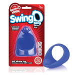 Swingo Sling Penis Ring - Couple Sex Toys - Dick Rings For Mutual Pleasure - Cockring - Blue