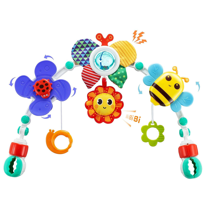 Adjustable Arch Bassinet Toys For Infant & Toddlers, Stroller Arch, Baby Cr