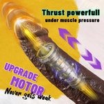 10.43" Thrusting Dildo with 6 Speeds &amp; 10 Vibrations Remote Control Toy