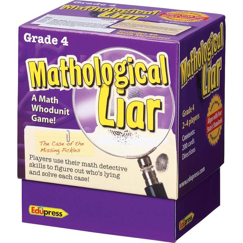 Edupress Mathological Liar, Grade 4