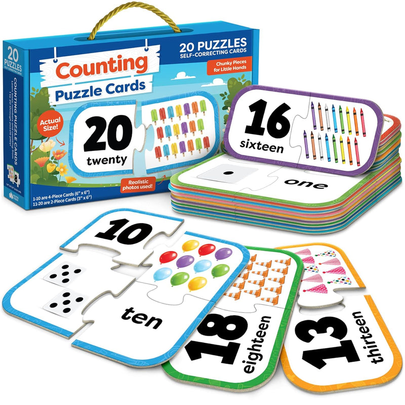 Number Puzzle Kindergarten Math Games Number Matching Puzzle Learning Numbe