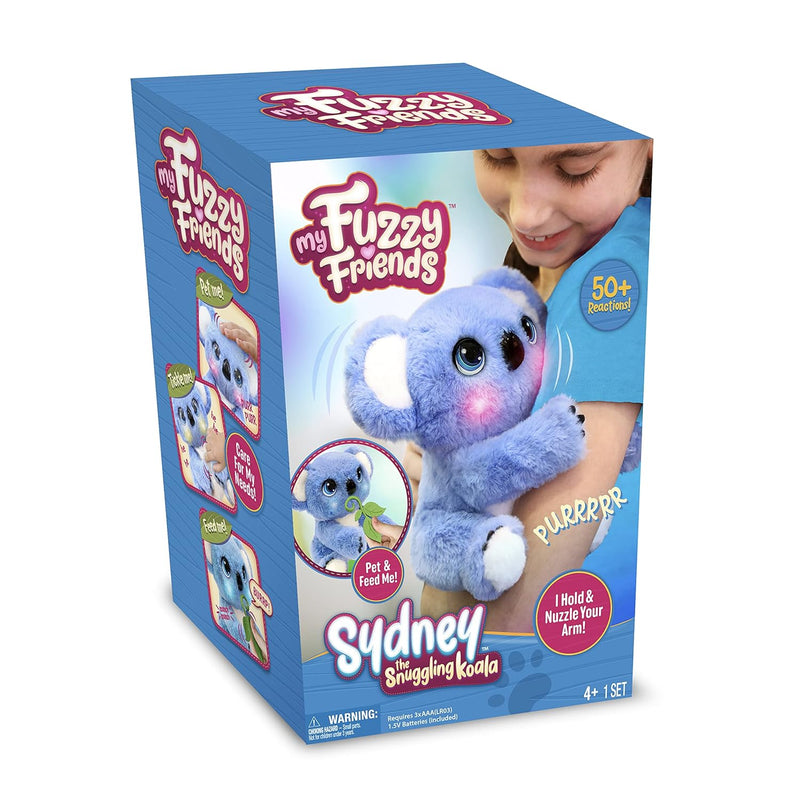 Sidney The Snuggling Koala Interactive Hugging Kids Companion Plush Pet