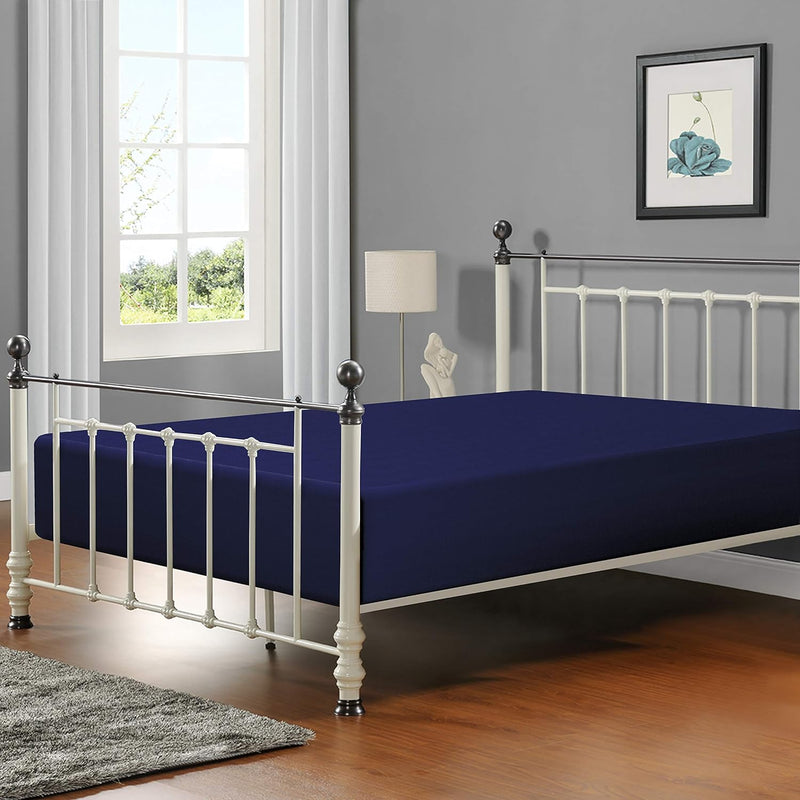 Full Microfiber Fitted Bed Sheet Only, Ultra Soft And Wrinkle, Fade, Shrinkage