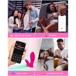 Flexer Wearable Panty Vibrator For Women + Personal Lubricant Privacy Water-Based Lube Non-Sticky Lubrication For Men, Women And Couples