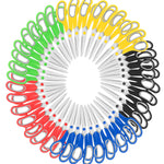 Bulk Set of 40 All Purpose Scissors 8 Inch for School Office Use