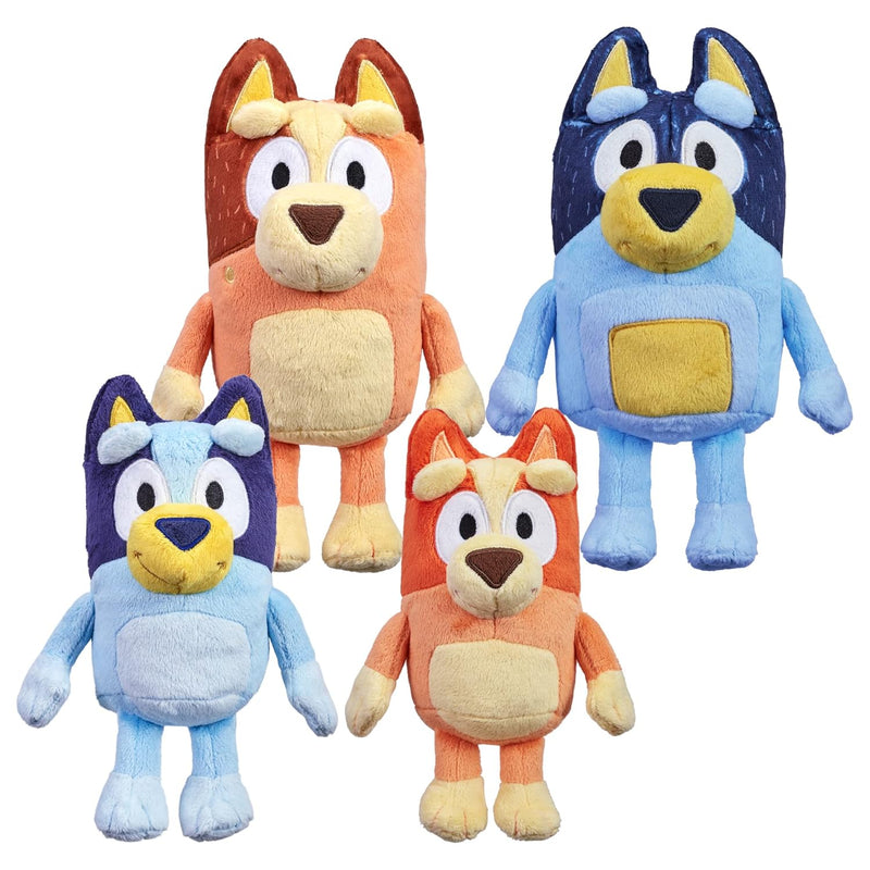 Heeler Family Plush Set 4 Plush 7 8" Figures Amazon Exclusive