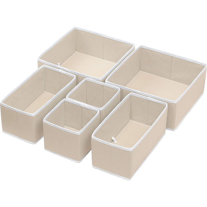 Foldable Cloth Storage Box Closet Dresser Drawer Divider Organizer Basket Bins F