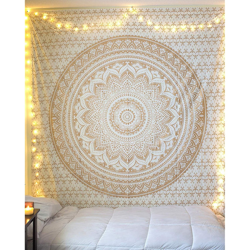 Bringing Rajasthan To You Large Mandala Tapestry For Bedroom And Living Room W