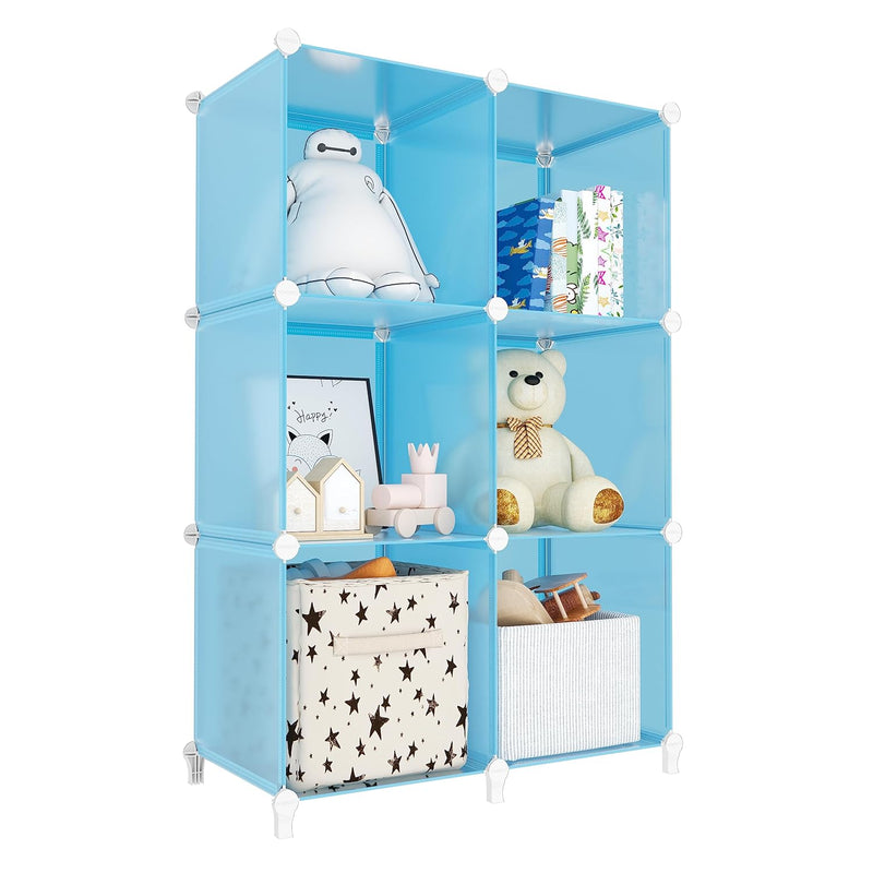 Portable Closet 6 Cube Closet Organizers And Storage Cube Storage Organizer Stor