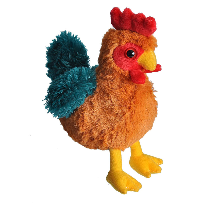 Wild Republic Rooster Plush, Stuffed Animal, Plush Toy, Gifts for Kids, Hug