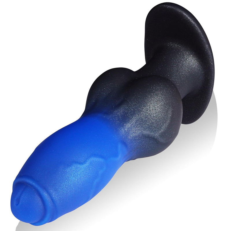 6.8" Large Butt Plug Big Anal Plug, Dog Knot Dildo Xl Giant Buttplug Adult Sex Toys, Wearable Realistic Analplug Silicone Anal Dildo, Fantasy Knotted Dildo Anal Trainer Dilator For Women Men Couple