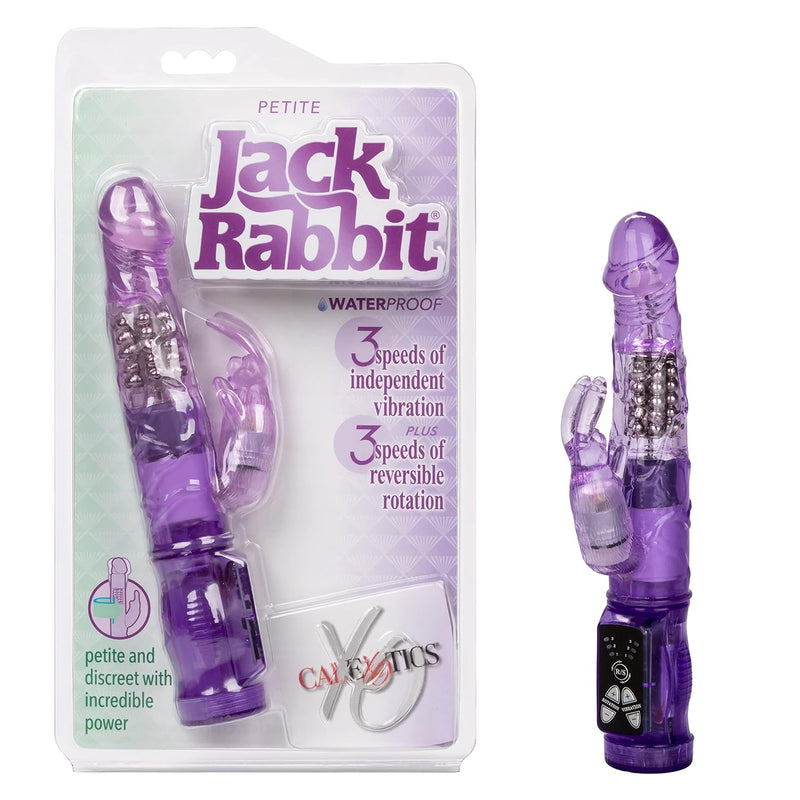 Novelties Petite Jack Rabbit Vibrator, Purple