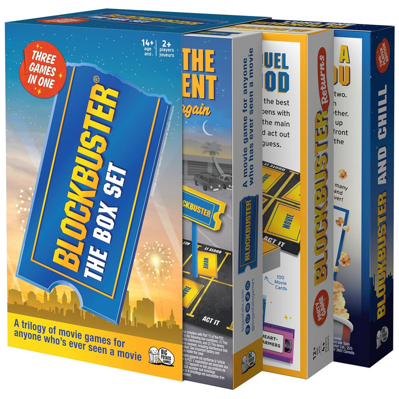 Blockbuster Trilogy: Party Game For Adults And Teens, Movie Board Games, Bo