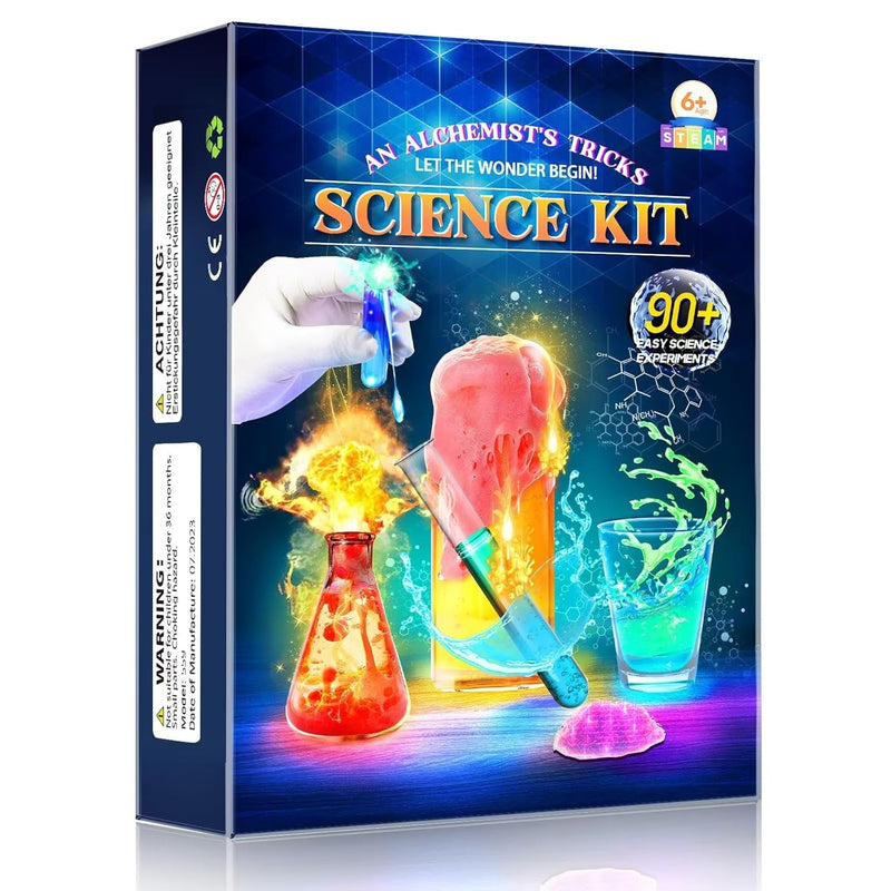 Science Kits For Kids Age 4 12, Stem Toys With 90 Science Experiments, Stea