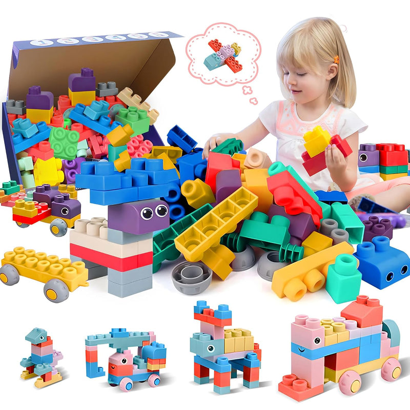 Soft Building Blocks For Toddlers, Baby Blocks Stacking Blocks For Toddlers