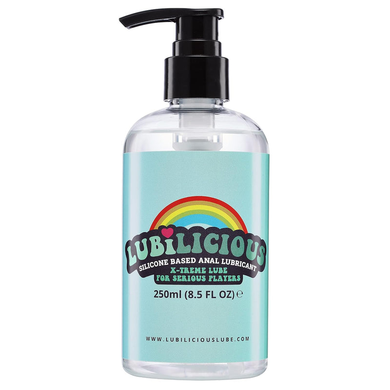 Lubilicious Super Silky Silicone Based Lube 8 Oz– Premium Personal Lubricant – Long-Lasting Silicone Lube For Smooth Application – Discreet Lubricants For Privacy