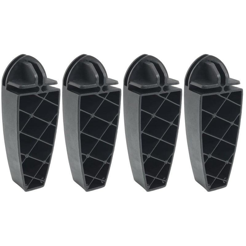 4Pcs Black Wire Grid Cube Storage Organizer Connector Wire Cube Connectors For M