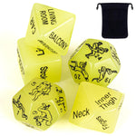 5 Sex Dice, Glow In The Dark Sex Game, Valentine'S Day Gift Of Sex Toys For Couples, Adult Sex Games, Funny Couple Gifts, Sex Position Dice, Couples Sex Games, Dados Sexuales