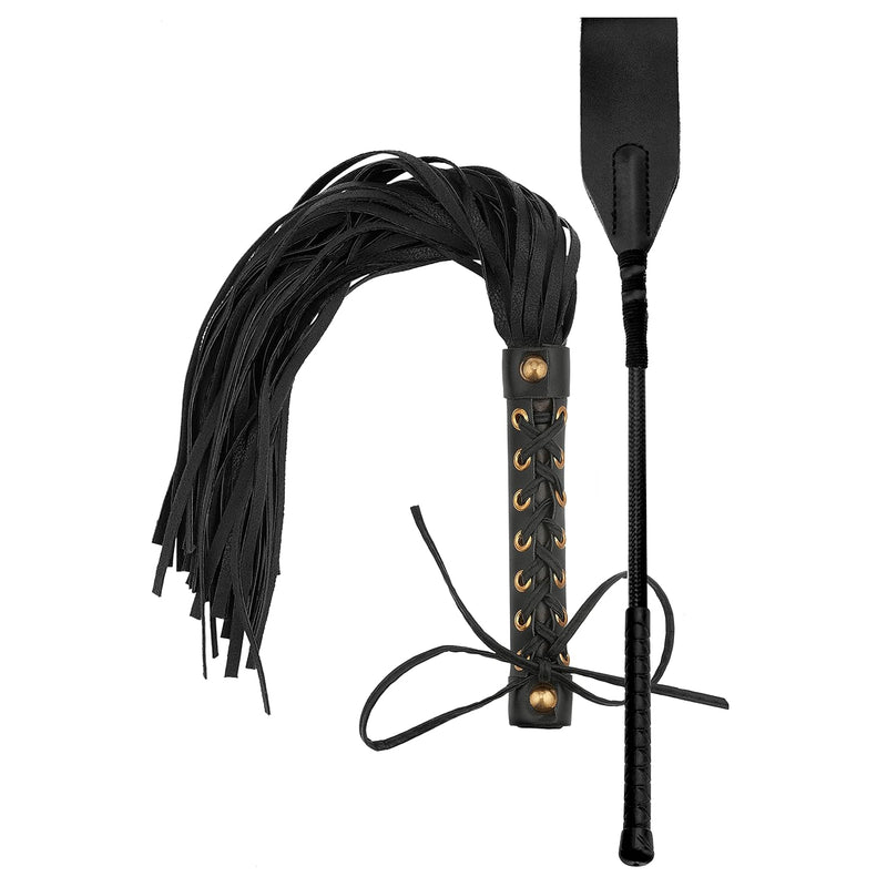 Sm Whip Set Flogger Crop 18'' Adult Whip Bsdm Paddles Floggers And Paddles And Whips Sex Bdsm Starter Kit