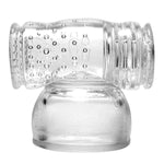 Clear Lynx Male Masturbator Wand Attachment for Enhanced Pleasure