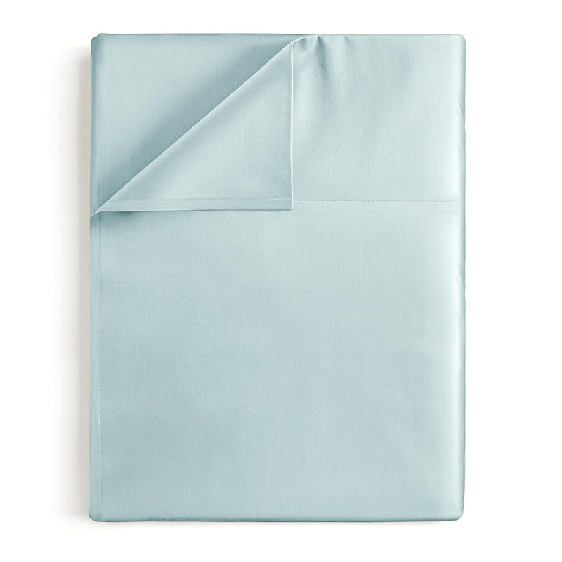 King Size Flat Bed Sheet - Hotel Luxury Single Flat Sheet Only - Wrinkle Free