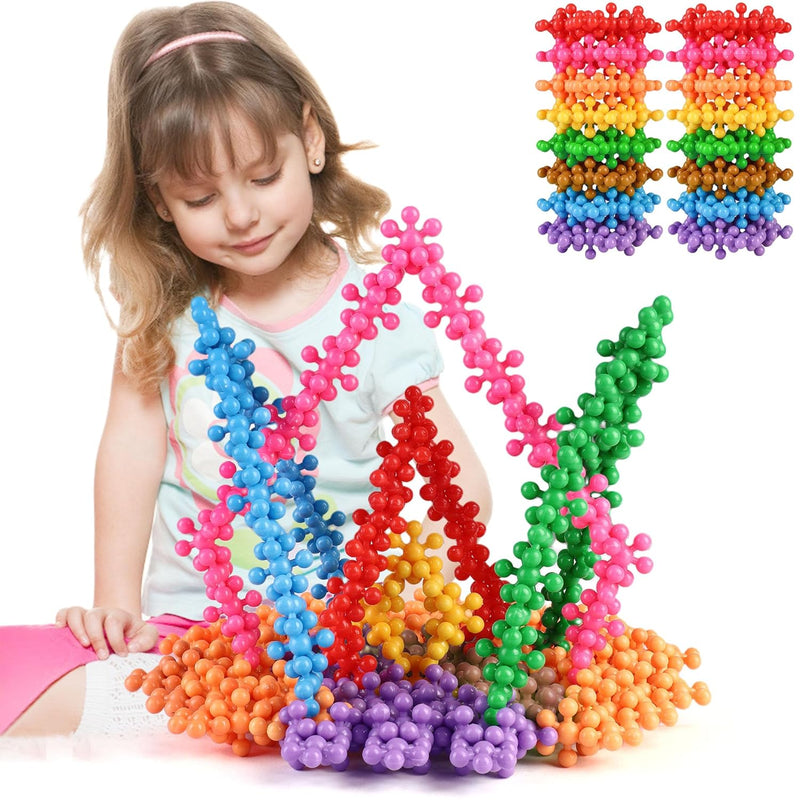 400 Pieces Building Blocks Kids Stem Toys Educational Building Toys Discs S