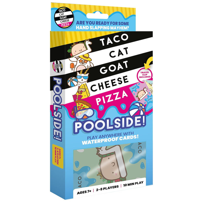 Poolside Edition Waterproof Card Game For Outdoor Camping, Travel And Famil