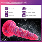 Silicone Vibrator: 3-in-1 Control (APP/Remote/Key), 10 Vibration Modes, Adult Sex Toy