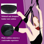 Adjustable BDSM Sex Swing with Plush Seat – Door Suspension & Bondage Restraint