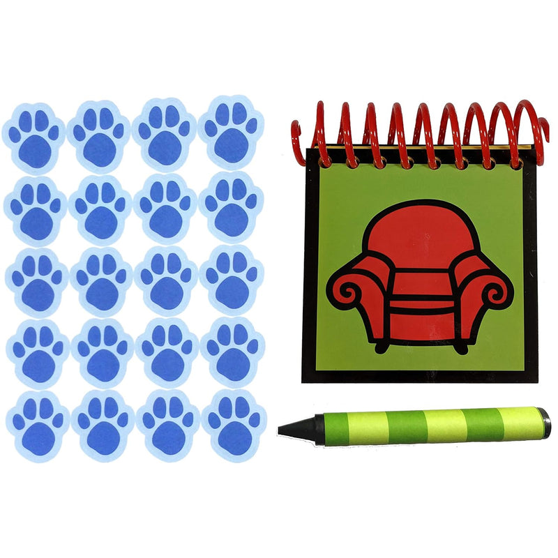 Handcrafted Handy Dandy Inspired Notebook With 120 Clue Stickers And 1 Blac