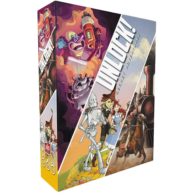 UNLOCK! Secret Adventures Card Game | Escape Room Games for Adults and Kids