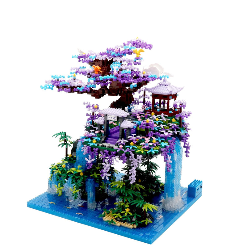 The Moon Palace Big Size Chinese Architecture Collection Micro Blocks Build