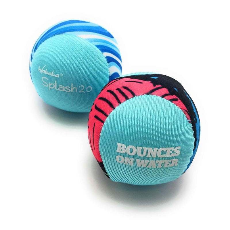 Waboba Splash Ball 2.0 - Water Bouncing Ball (Colors May Vary)