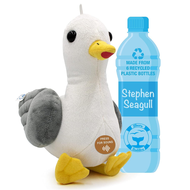 Stephen Seagull 12" Plush Toy W/