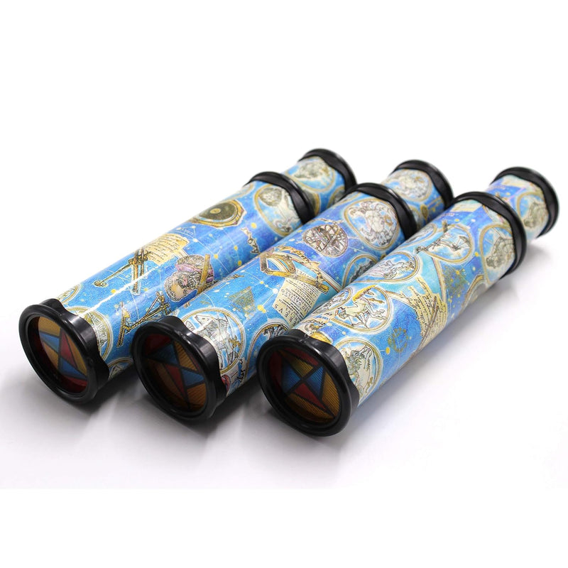 3 Pack Magic Kaleidoscope Toy For Kids Adults 3D Mirror Lens Kaleidoscope Part