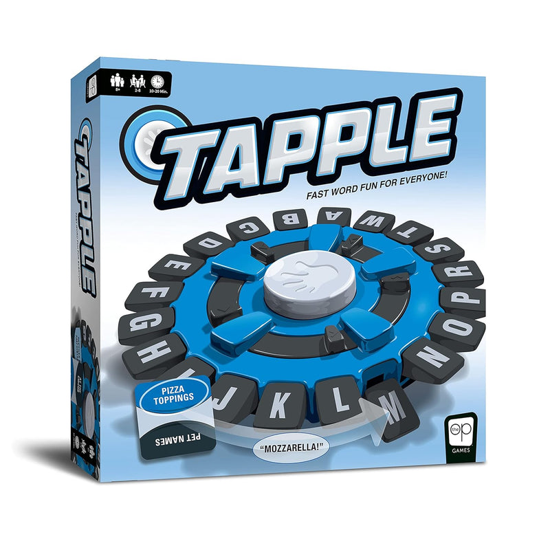 USAOPOLY TAPPLE Word Game | Fast-Paced Family Board Game | Choose a Categor