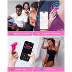 Ambi Vibrator Hammer Shape To Pinpoint Stimulate For Women + Personal Lubricant Privacy Water-Based Lube Non-Sticky Lubrication For Men, Women And Couples