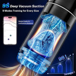 Automatic Male Masturbator with App Control, Vacuum, Thrusting, Rotation & Vibration Modes